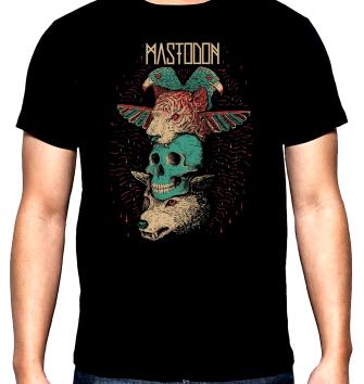 Mastodon, logo, 2, мъжка тениска, 100% памук, S до 5XL