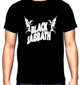 Black Sabbath, Лого, мъжка тениска, 100% памук, S до 5XL