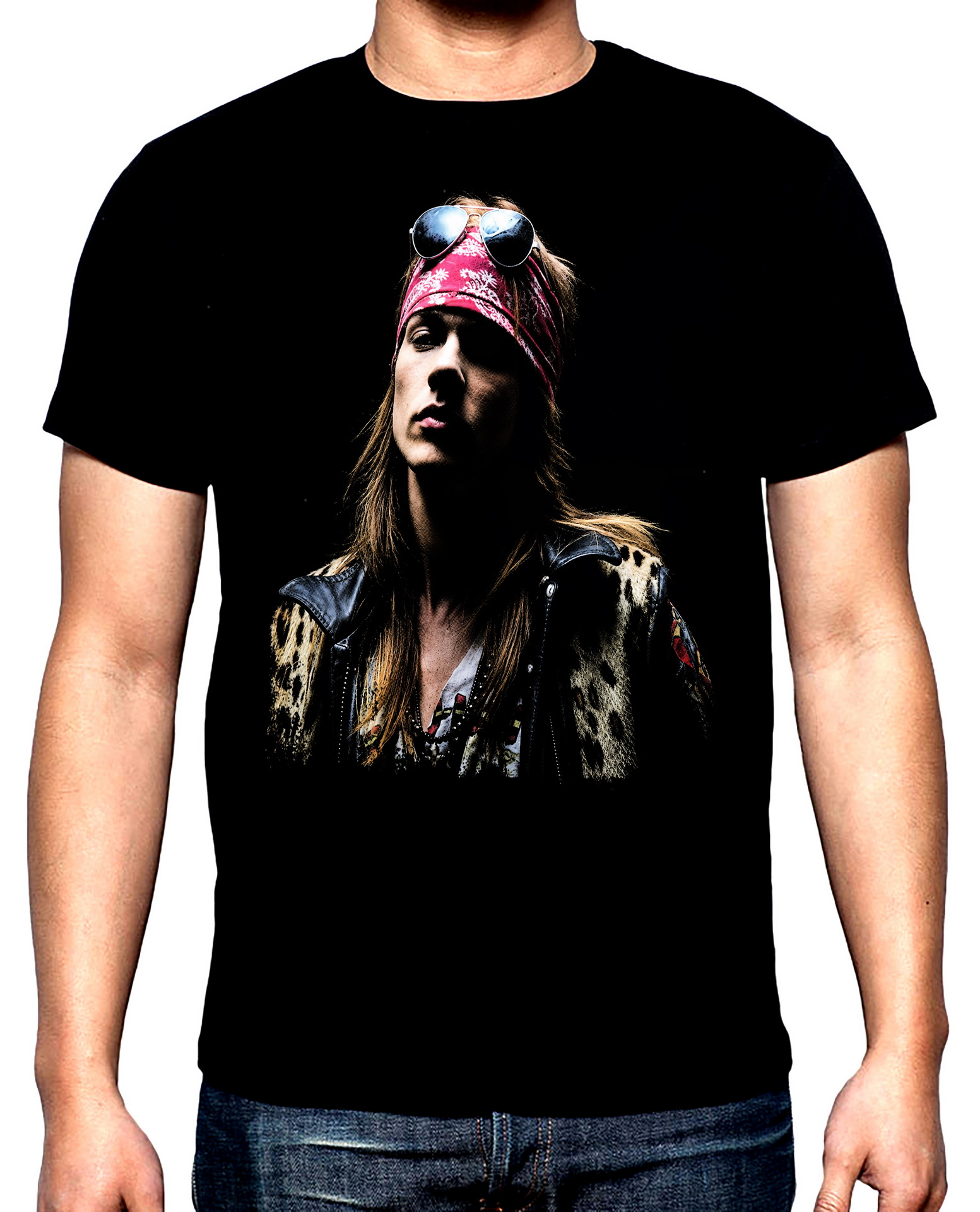 Guns and Roses, Axel Rose, мъжка тениска, 100% памук, S до 5XL