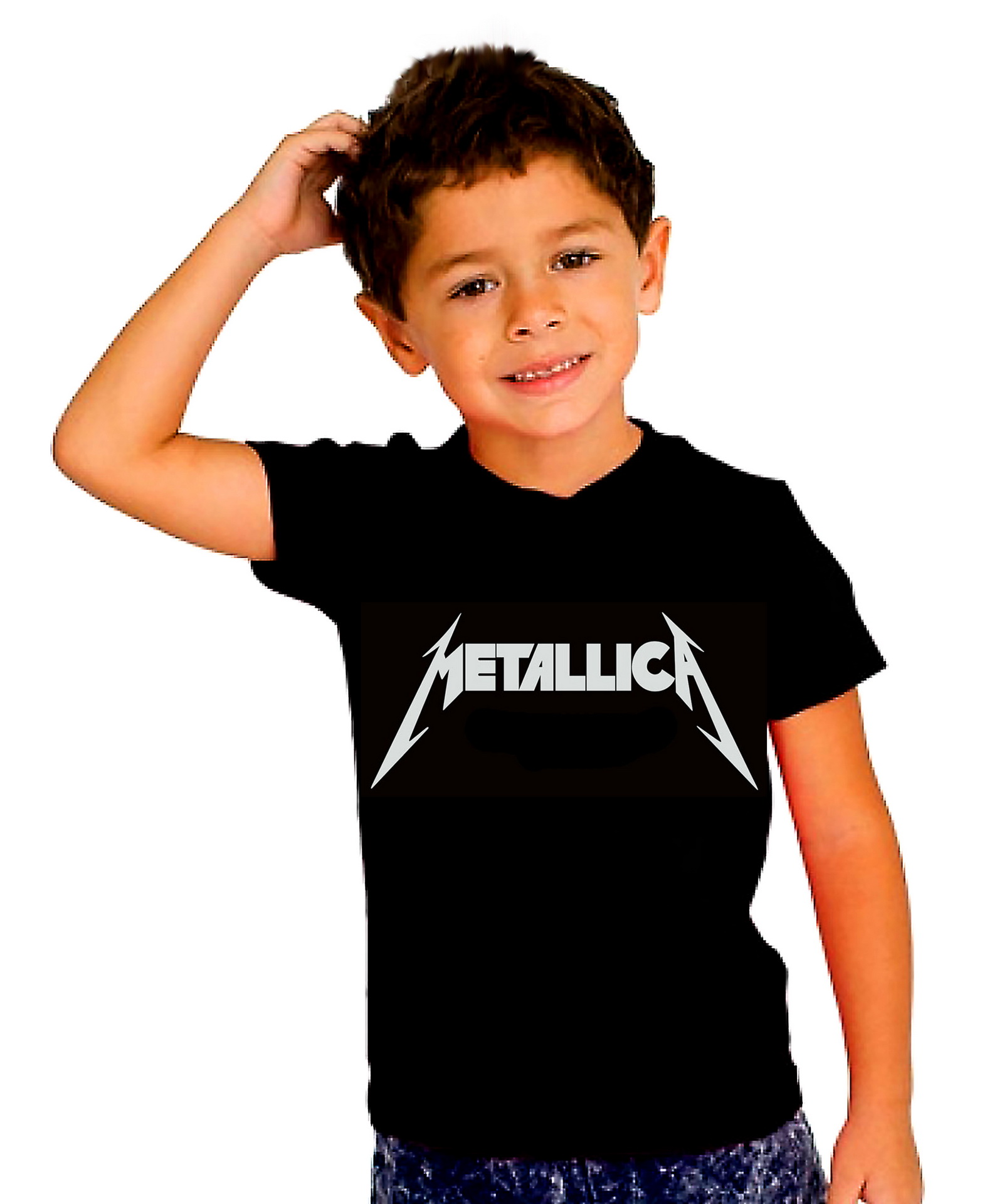 Детска тениска, Metallica, лого 1, 100% памук, от 1 г. до 12 г.