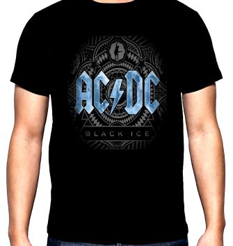 AC DC, black ice, мъжка тениска, 100% памук, S до 5XL