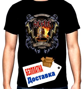 AC DC, Hell's bells, 2, мъжка тениска, 100% памук, S до 5XL