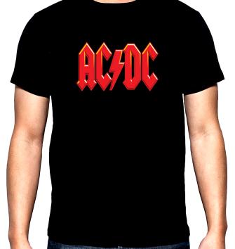 AC DC, лого, 4, мъжка тениска, 100% памук, S до 5XL