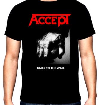 Accept, balls to the wall, мъжка тениска, 100% памук, S до 5XL
