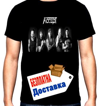 Accept, Band, мъжка тениска, 100% памук, S до 5XL