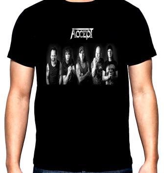 Accept, Band, мъжка тениска, 100% памук, S до 5XL