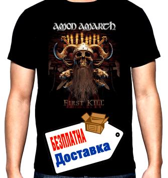 Amon Amarth, First kill, мъжка тениска, 100% памук, S до 5XL