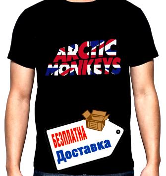 Arctic monkeys, лого, мъжка тениска, 100% памук, S до 5XL