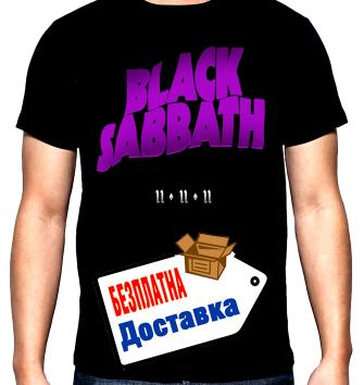 Black Sabbath, Лого, 2, мъжка тениска, 100% памук, S до 5XL