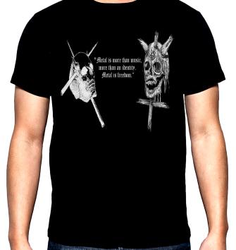 Candlemass, Metal Is Freedom, мъжка тениска, 100% памук, S до 5XL