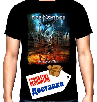 Dee Snider, For The Love Of Metal, мъжка тениска, 100% памук, S до 5XL