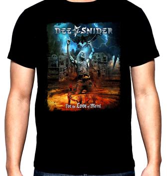 Dee Snider, For The Love Of Metal, мъжка тениска, 100% памук, S до 5XL