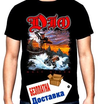 Dio, Holy Diver, мъжка тениска, 100% памук, S до 5XL