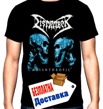 Dismember, Misanthropic, мъжка тениска, 100% памук, S до 5XL