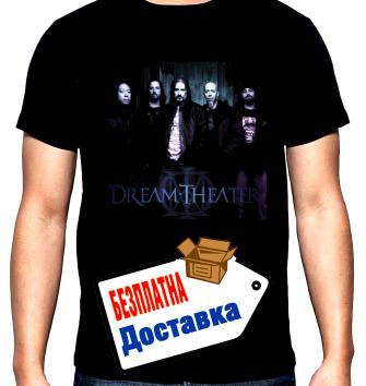 Dream Theater, Band, мъжка тениска, 100% памук, S до 5XL