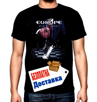 Europe, War of kings, мъжка тениска, 100% памук, S до 5XL