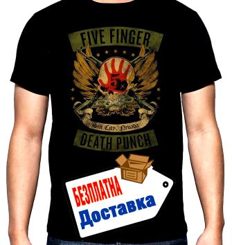 F.F.D.P., Five finger death punch,6 , мъжка тениска, 100% памук, S до 5XL