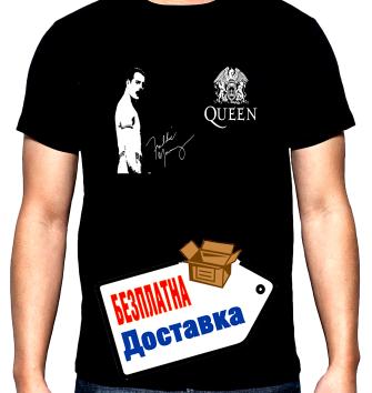Freddie Mercury, Queen, мъжка тениска, 100% памук, S до 5XL