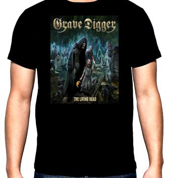 Grave digger, The living dead, мъжка тениска, 100% памук, S до 5XL