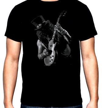 Guns and Roses, Slash, мъжка тениска, 100% памук, S до 5XL