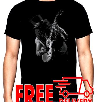 Guns and Roses, Slash, мъжка тениска, 100% памук, S до 5XL