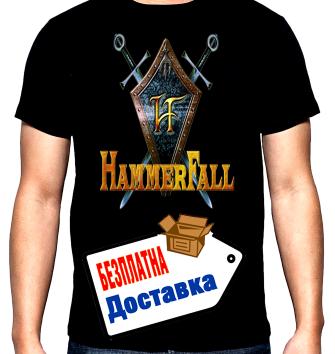 Hammerfall, мъжка тениска, 100% памук, S до 5XL