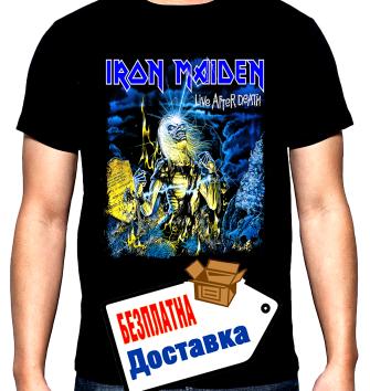 Iron Maiden, Айрън Мейдън, Live after death, 2, мъжка тениска, 100% памук, S до 5XL