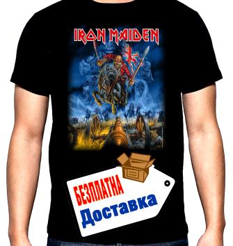 Iron Maiden, The trooper, 2, мъжка тениска, 100% памук, S до 5XL
