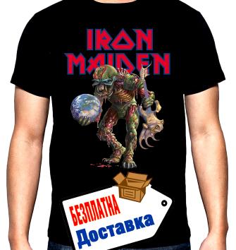 Iron Maiden, Eddie, мъжка тениска, 100% памук, S до 5XL