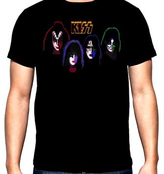 Kiss, band, мъжка тениска, 100% памук, S до 5XL