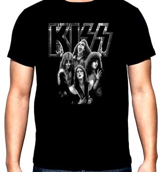 Kiss, band, 3, мъжка тениска, 100% памук, S до 5XL