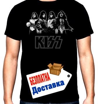 Kiss, band, 2, мъжка тениска, 100% памук, S до 5XL
