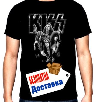 Kiss, band, 3, мъжка тениска, 100% памук, S до 5XL