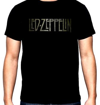 Led Zeppelin, logo, 2, мъжка тениска, 100% памук, S до 5XL