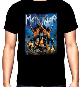 Manowar, Менуар, Gods of war, мъжка тениска, 100% памук, S до 5XL