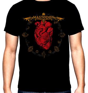 Mastodon, logo, 3, мъжка тениска, 100% памук, S до 5XL