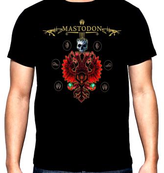 Mastodon, logo, 4, мъжка тениска, 100% памук, S до 5XL