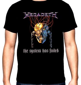 Megadeth, Мегадет, The system has failed, мъжка тениска, 100% памук, S до 5XL