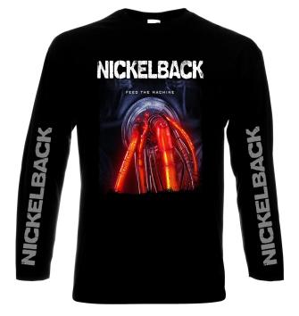 Nickelback, Никълбек,Feed the machine, мъжка тениска,блуза с дълъг ръкав, 100% памук, S дo 5XL