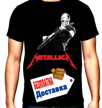 Metallica, Металика, James Hetfield, мъжка тениска, 100% памук, S до 5XL
