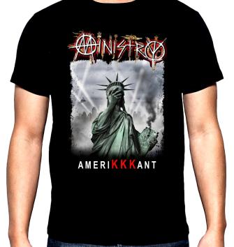 Ministry, Министри, Amerikkkant, мъжка тениска, 100% памук, S до 5XL