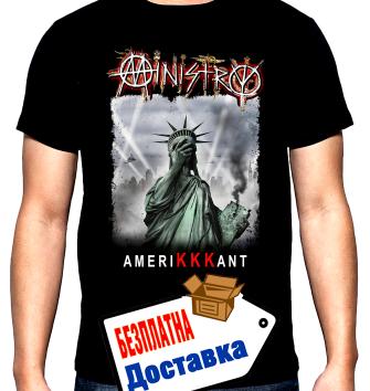 Ministry, Министри, Amerikkkant, мъжка тениска, 100% памук, S до 5XL