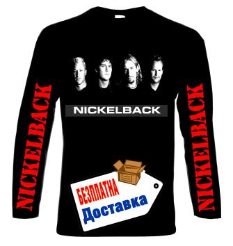 Nickelback,Никълбек мъжка тениска,блуза с дълъг ръкав, 100% памук, S дo 5XL