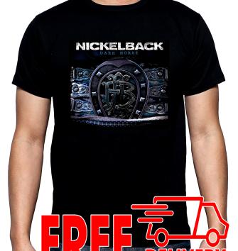 Nickelback, Dark horse, мъжка тениска, 100% памук, S до 5XL