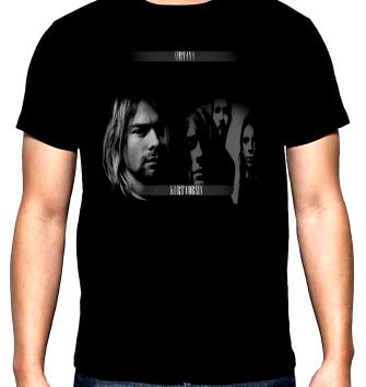 Nirvana, Kurt Cobain, мъжка тениска, 100% памук, S до 5XL