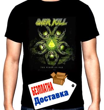 Overkill, The wings of war, мъжка тениска, 100% памук, S до 5XL