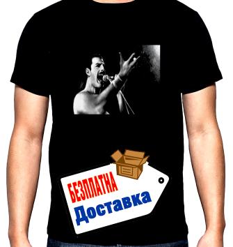 Freddie Mercury, Queen, 2, мъжка тениска, 100% памук, S до 5XL