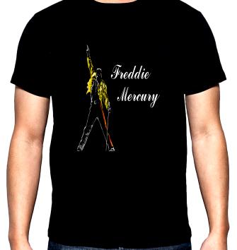 Freddie Mercury, Queen, 3, мъжка тениска, 100% памук, S до 5XL