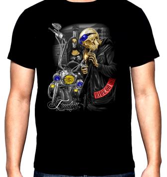 Ride or Die, рокерска мъжка тениска, 100% памук, S до 5XL