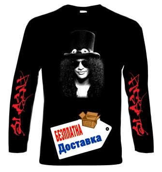 Slash, Слаш, мъжка тениска,блуза с дълъг ръкав, 100% памук, S дo 5XL